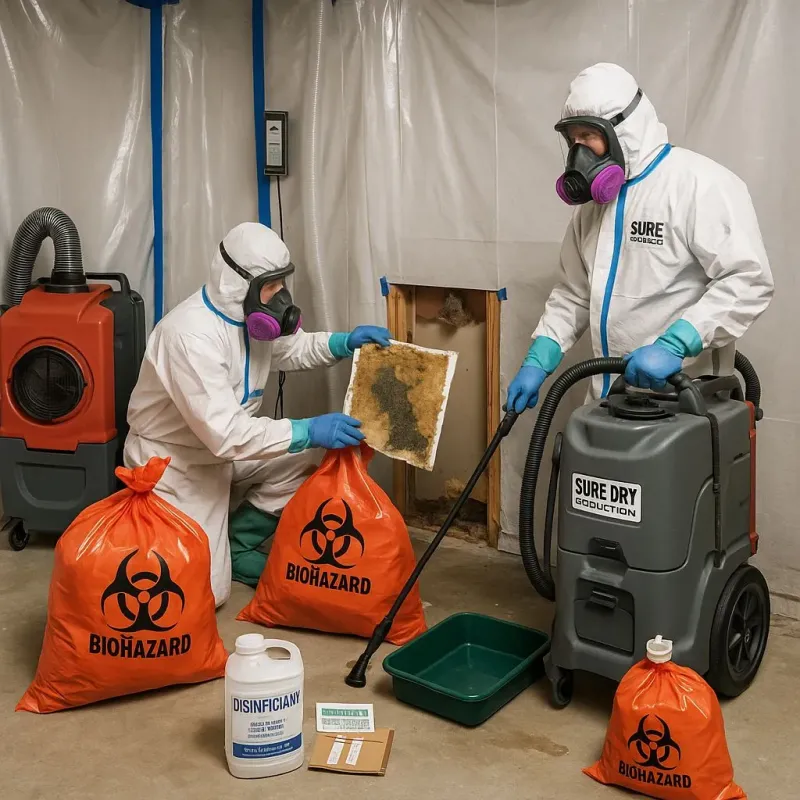 Contaminated Water Handling Protocols process in Landrum, SC