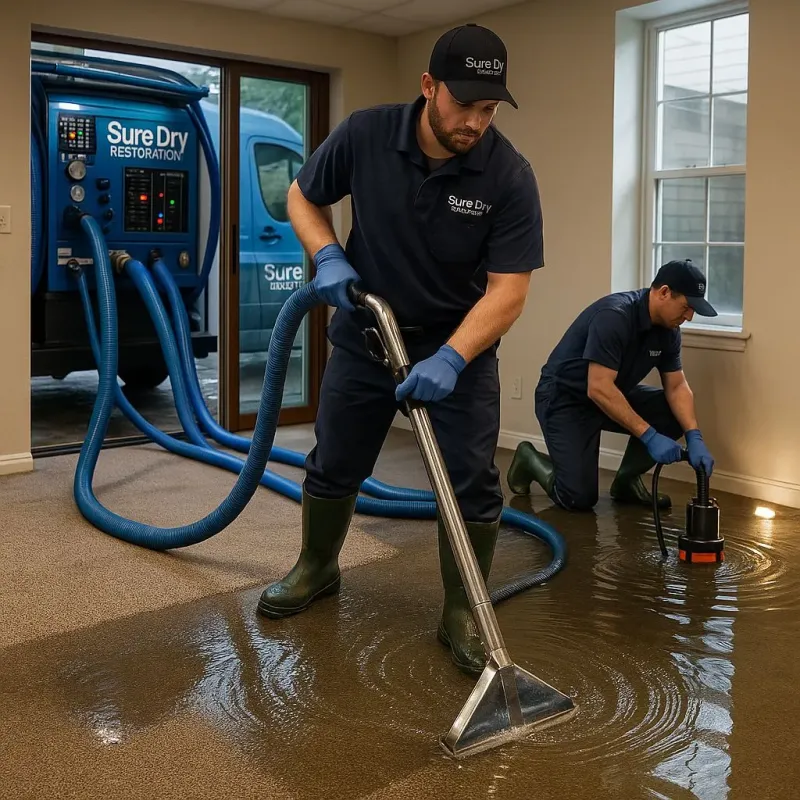 Water Extraction and Removal process in Landrum, SC
